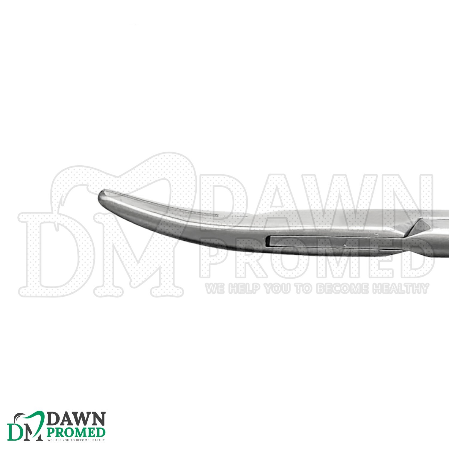 T/C Heaney Needle Holder 8″ Curved Serrated Tip Surgical OB/GYN Inst German Gr