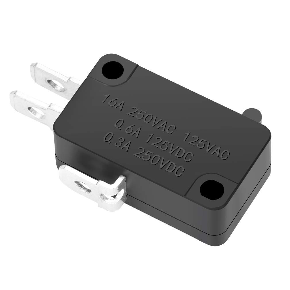 125V/250V 16A SPDT Snap Action Button Micro Limit Switch for Microwave Oven D…