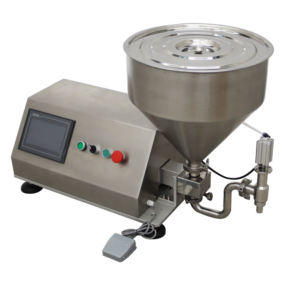 Open Box! 110V 5-50000ml Gear Pump Paste Liquid Filling Machine w/Touch Screen