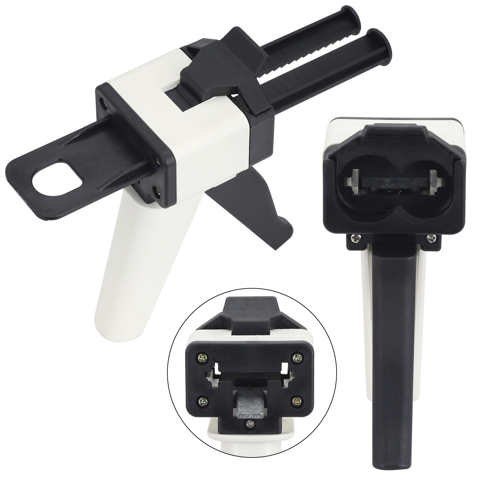 Dental Universal Impression Gun Dispensing Gun 1:1/2:1 For 50ml cartridges USA