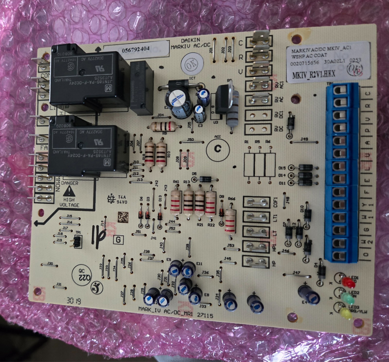 New Daikin Mcquay 056792402 Mark IV/AC Control Circuit Board