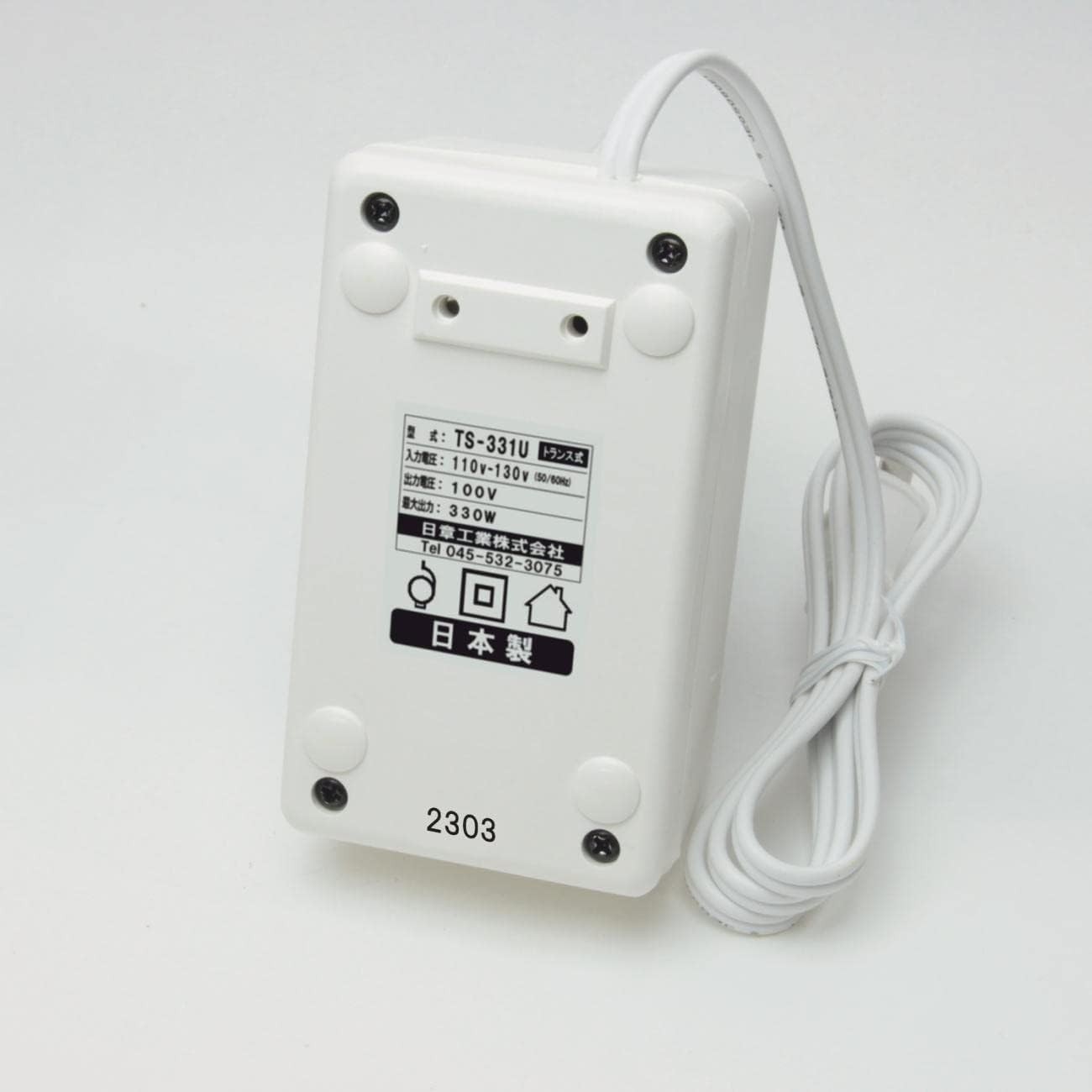Japan to US Electric Adapter TS-331U Voltage Converter Plug A AC110V-130V/330W