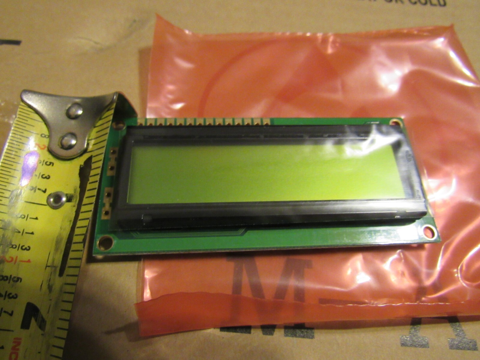 box 45 LCD display PC 1602-Q HD44780 driver new by WBU IC2