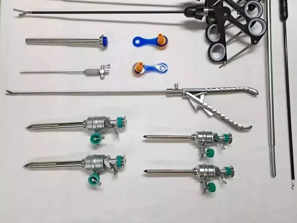 21pc – Laparoscopic Surery Set SS High Quality Reusable Instruments