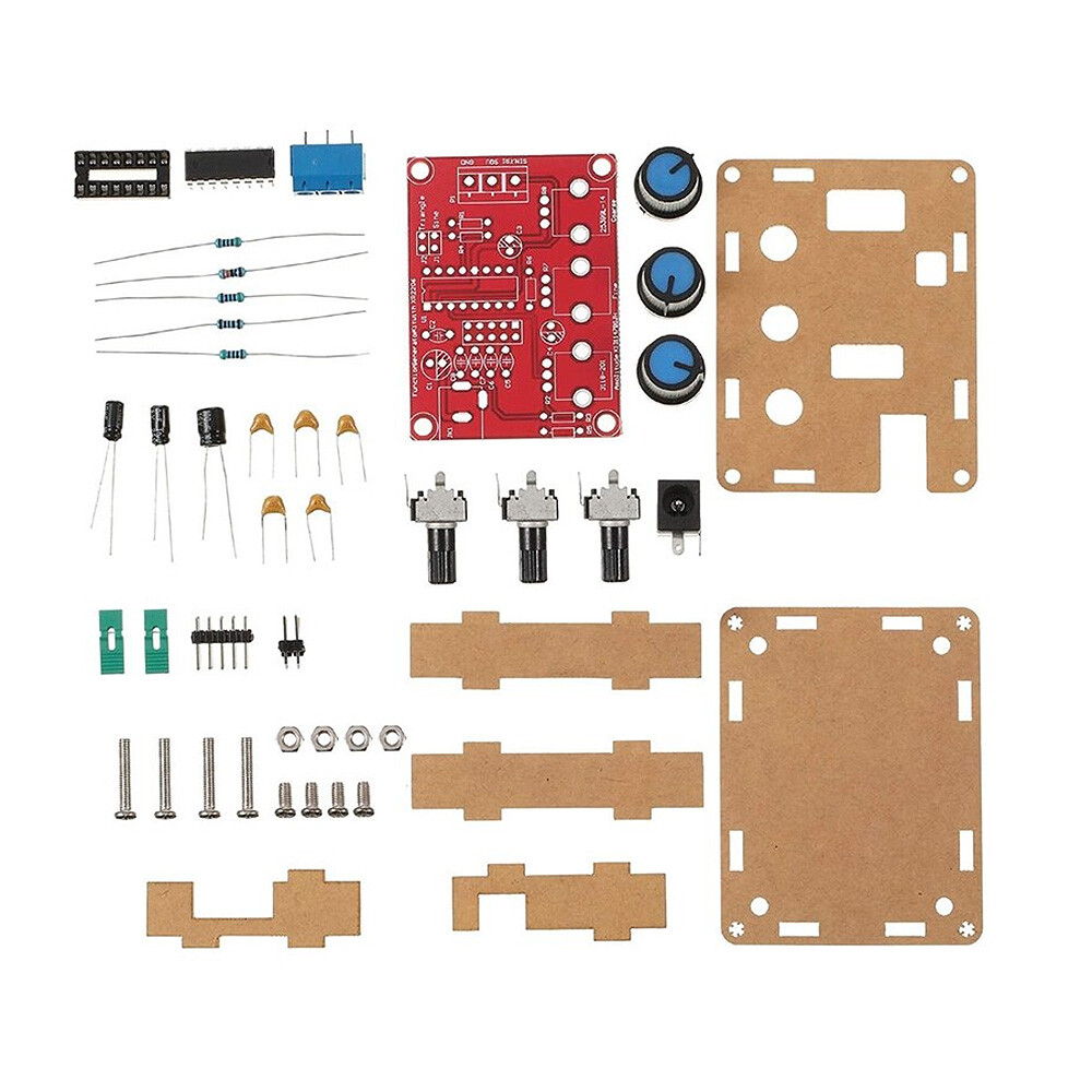 XR2206 Function DIY Kit Sine/Triangle/Square Output 1Hz-1MHz Signal Generator