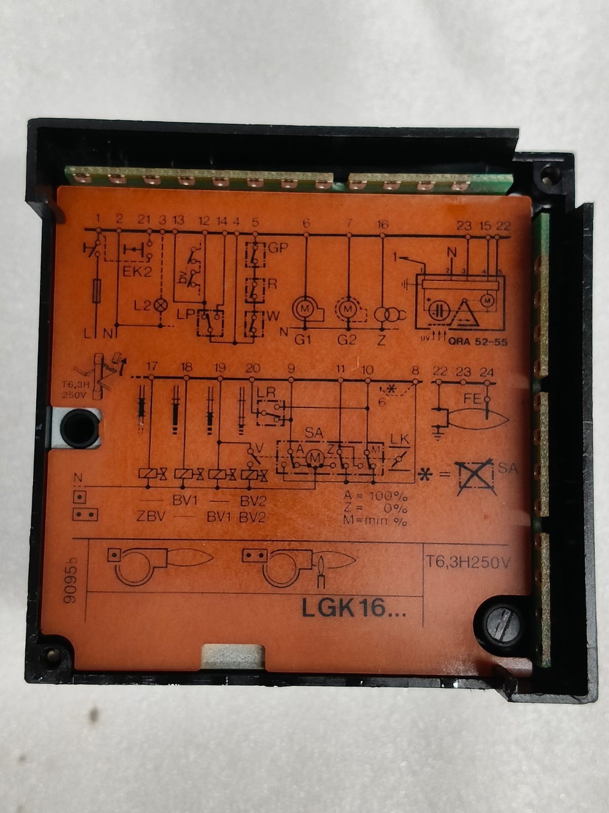 SIEMENS LGK16-622A17 BURNER CONTROL 100-110V 50-60HZ FAST SHIPPING