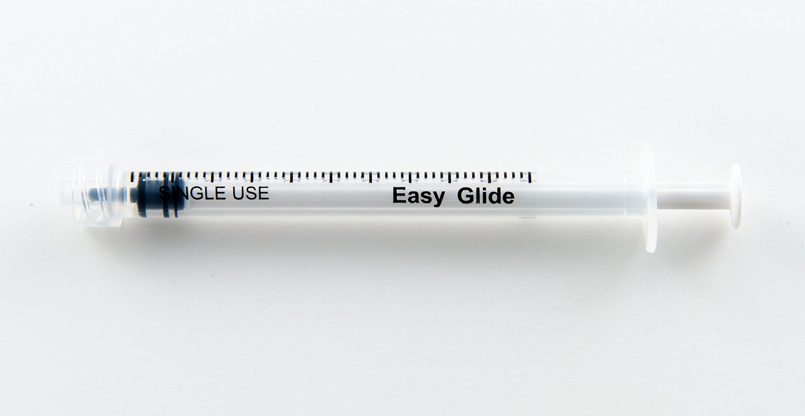 Easy Glide 1ml 1cc Sterile Syringe Luer Lock Tip, No Needle, Pack of 100 1CC