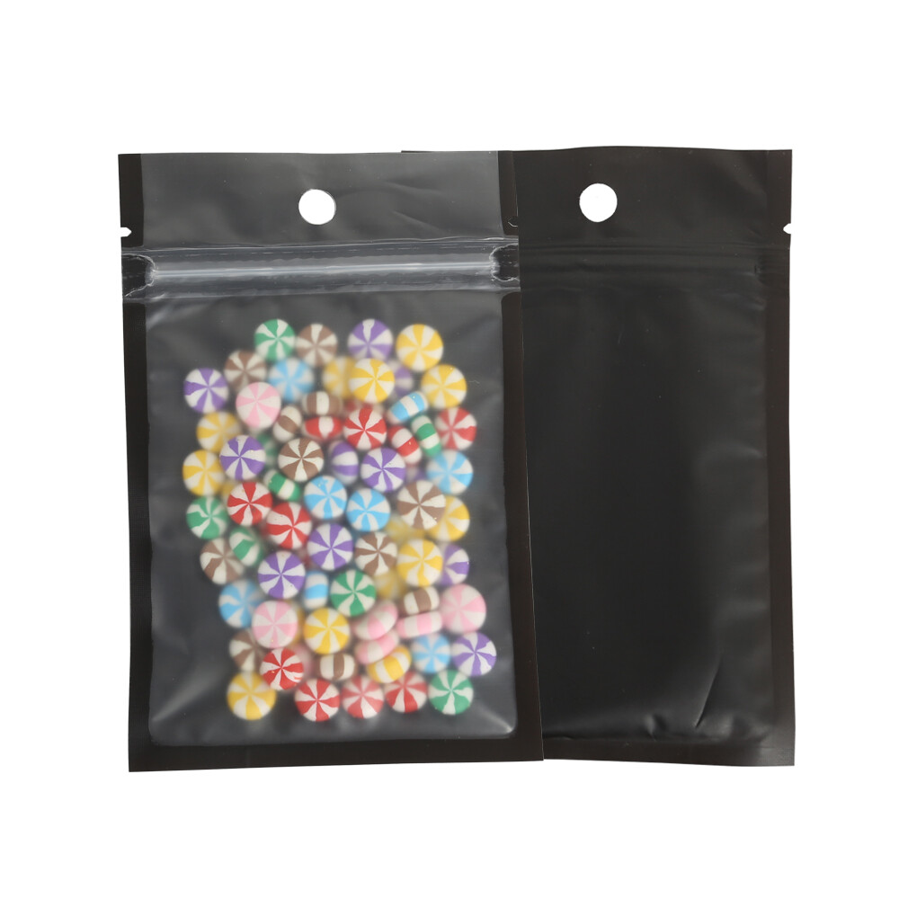 QQ Studio Black and White Food Safe QuickQlick™ Flat Candy Bags with Hang Hole