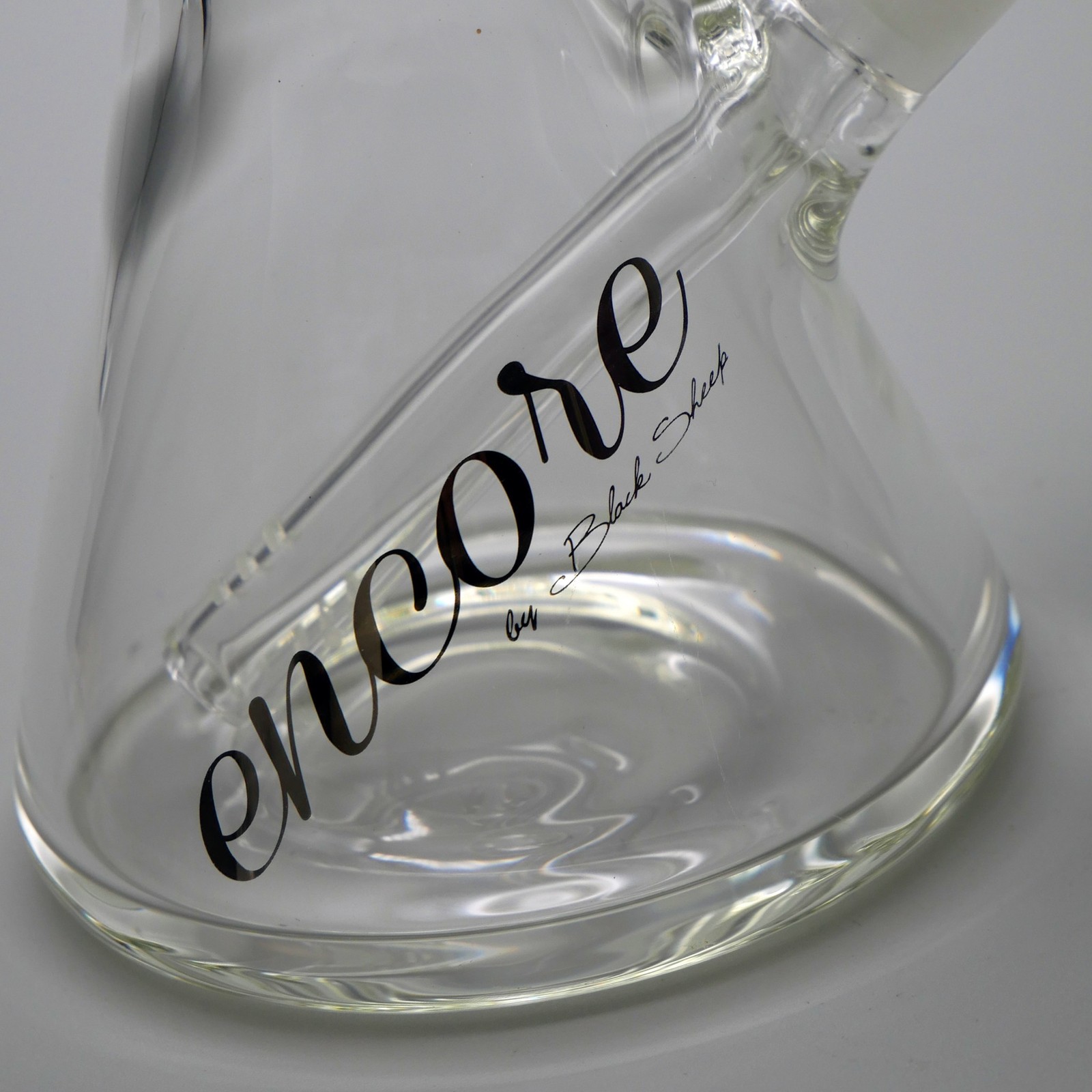 9MM THICK Wall 10 INCH Bong Pipe Clear Glass 50mm Beaker Hookah USA