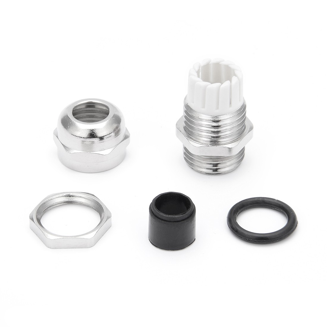 10 X PG7 Metal Cable Glands Joints Adjustable Connector for 3-6.5mm Dia Cable