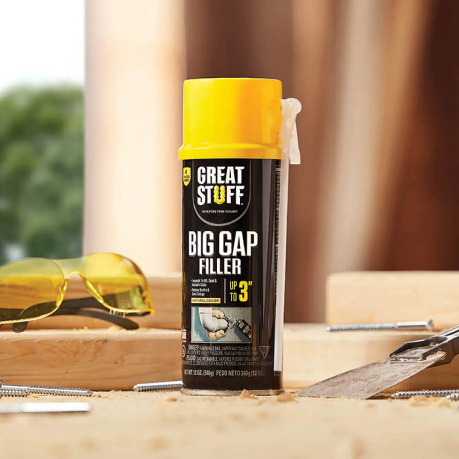 GREAT STUFF Big Gap Filler Insulating Spray Foam Sealant 12 oz New