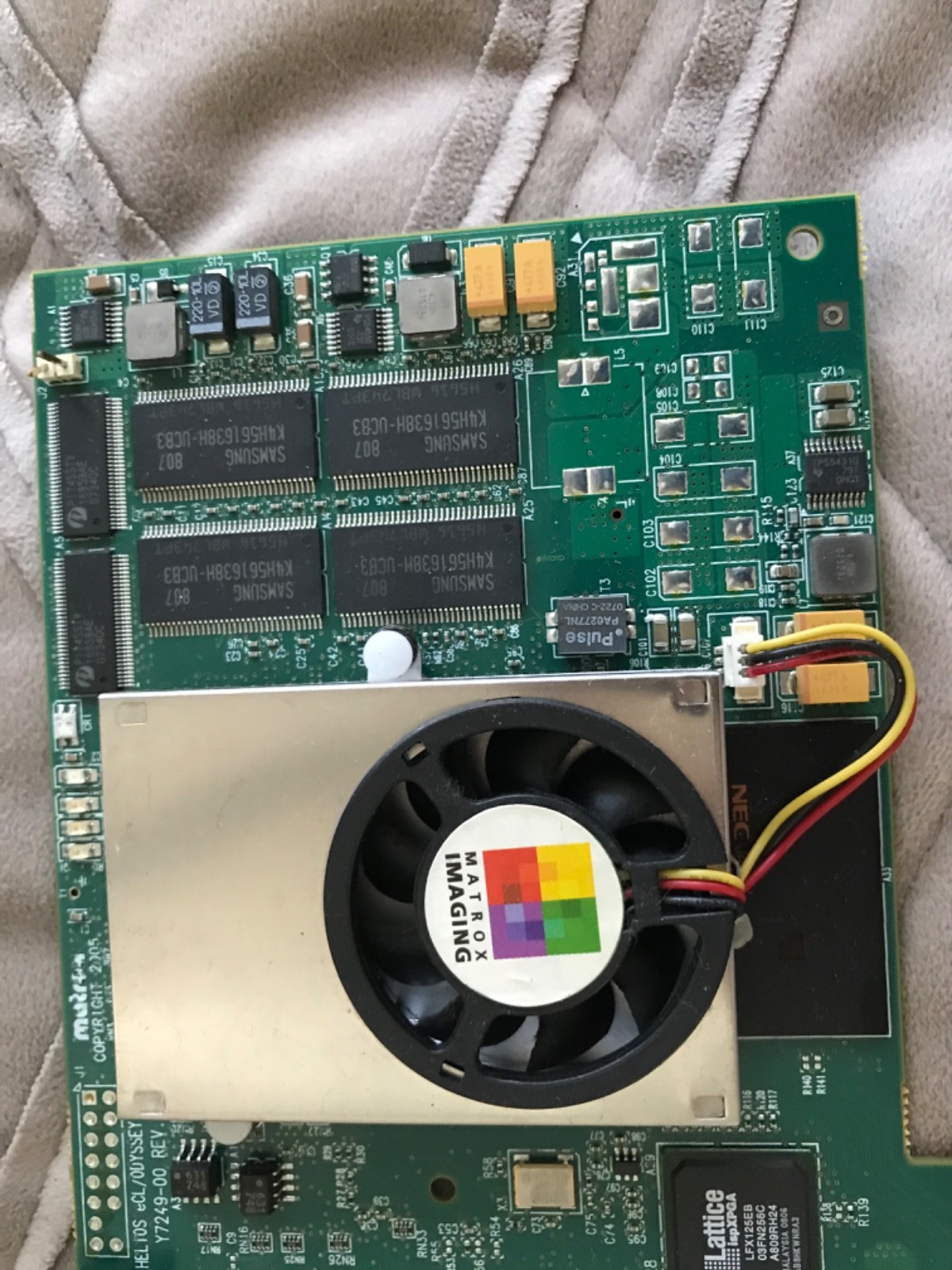 Matrox Odyssey HEL2MSFCLE Y7249-00 Imaging Card