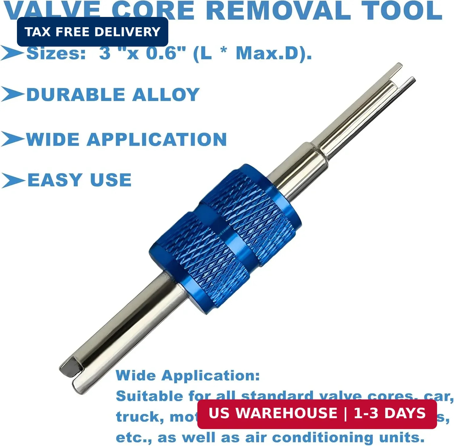 Air Conditioning Valve Core Kit | A/C R12 R134a Teflon Seal Refrigeration Air Co