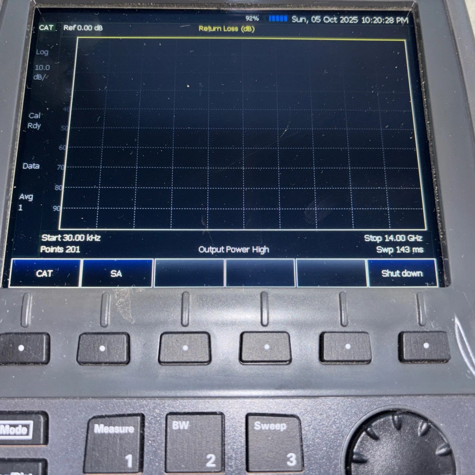 Keysight N9916A FieldFox 14GHz Handheld Microwave Analyzer（With Calibrated）