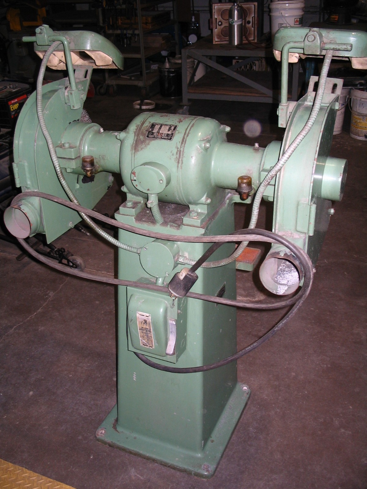 Hammond Double End Pedestal Grinder