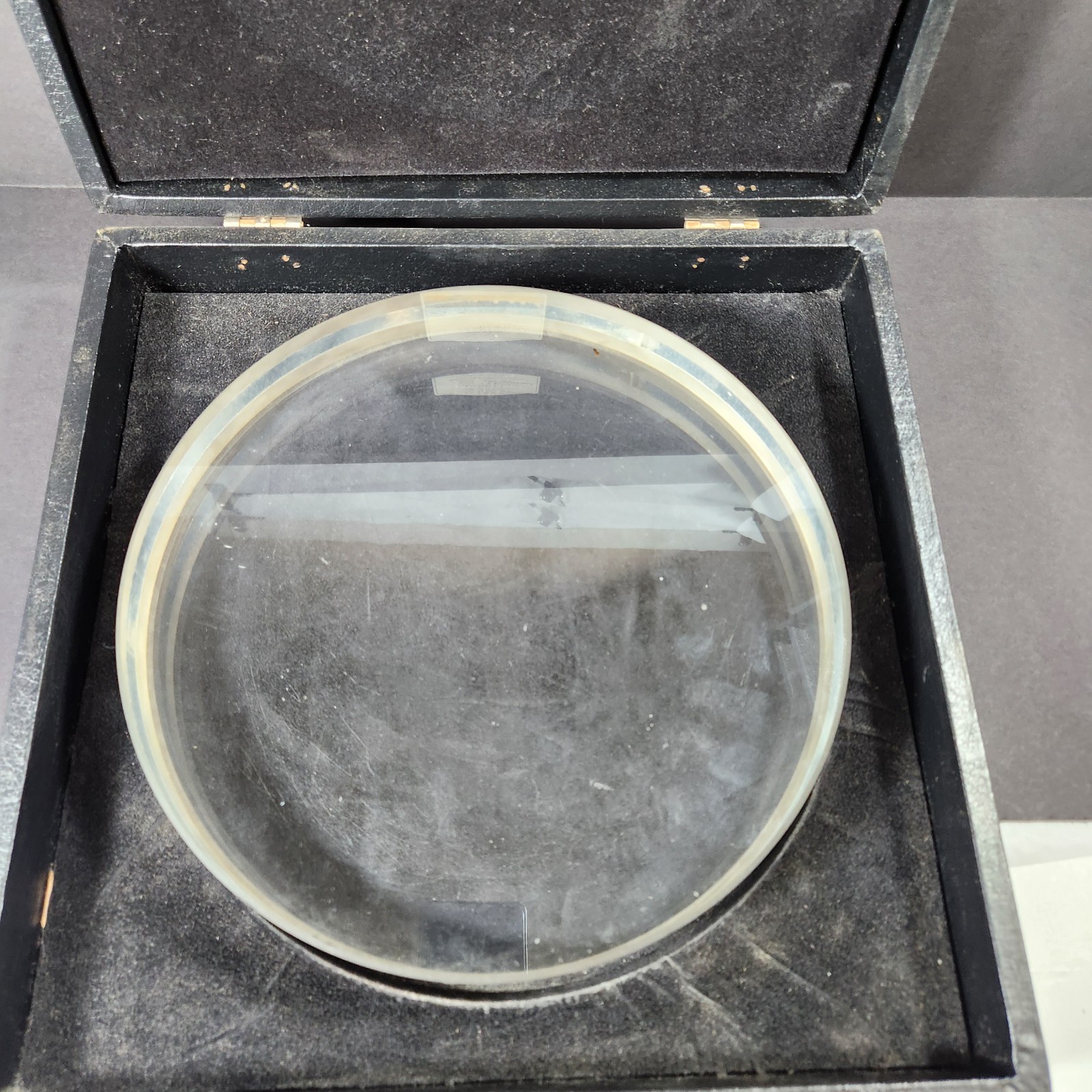 Lapmaster Fused Quartz Optical Flat: 10″ Dual Sided Surface SN43
