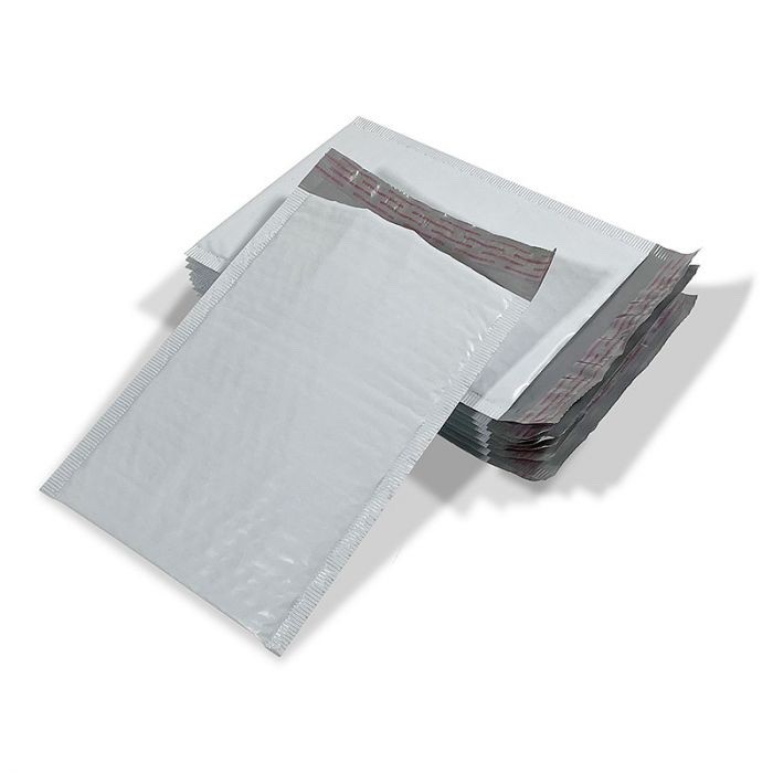 #5 10.5 x 15 200/CS WHITE POLY PADDED BUBBLE MAILERS SELF SEAL ENVELOPES