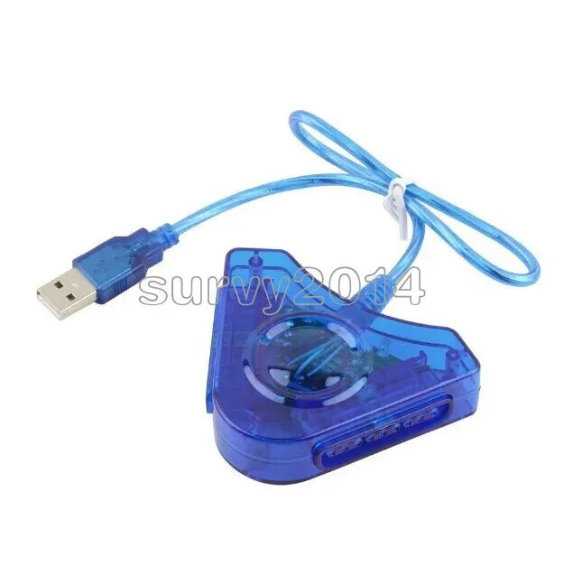 Dual PSX PS1 PS2 Plasation 2 To PC USB Game Pad Controller Converter Adapter YL