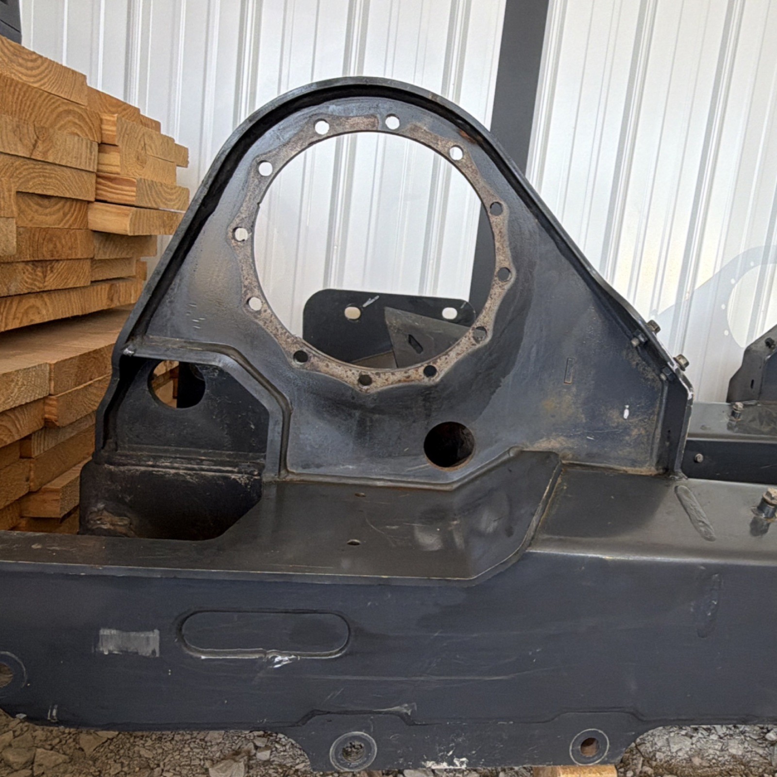 OEM John Deere Undercarriage Frame From 2024 333G Skid Steer left (drivers) Side