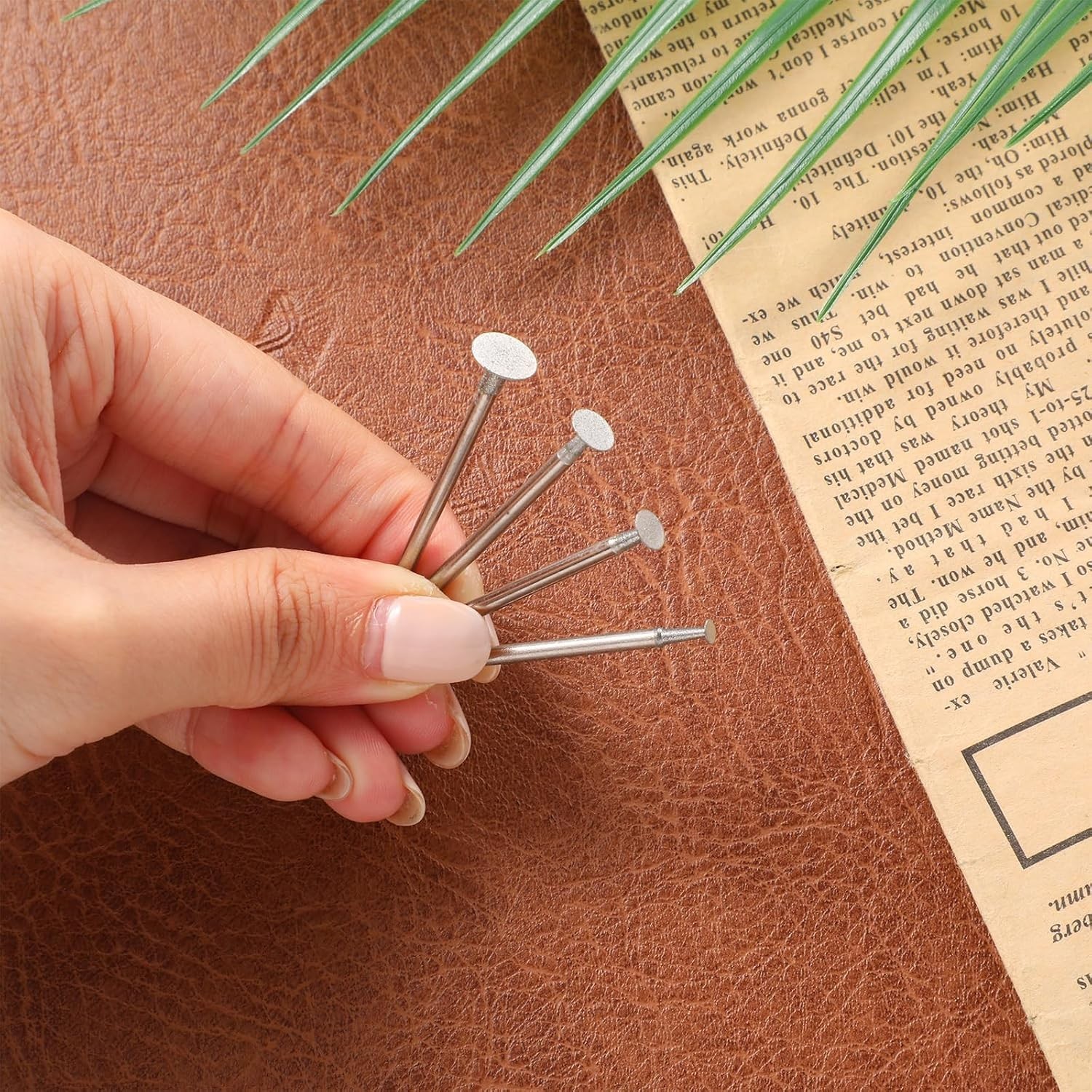 High-Speed Steel Diamond Burs Set – 13 Bowl Shape Bits for Jewelry & Stone Work