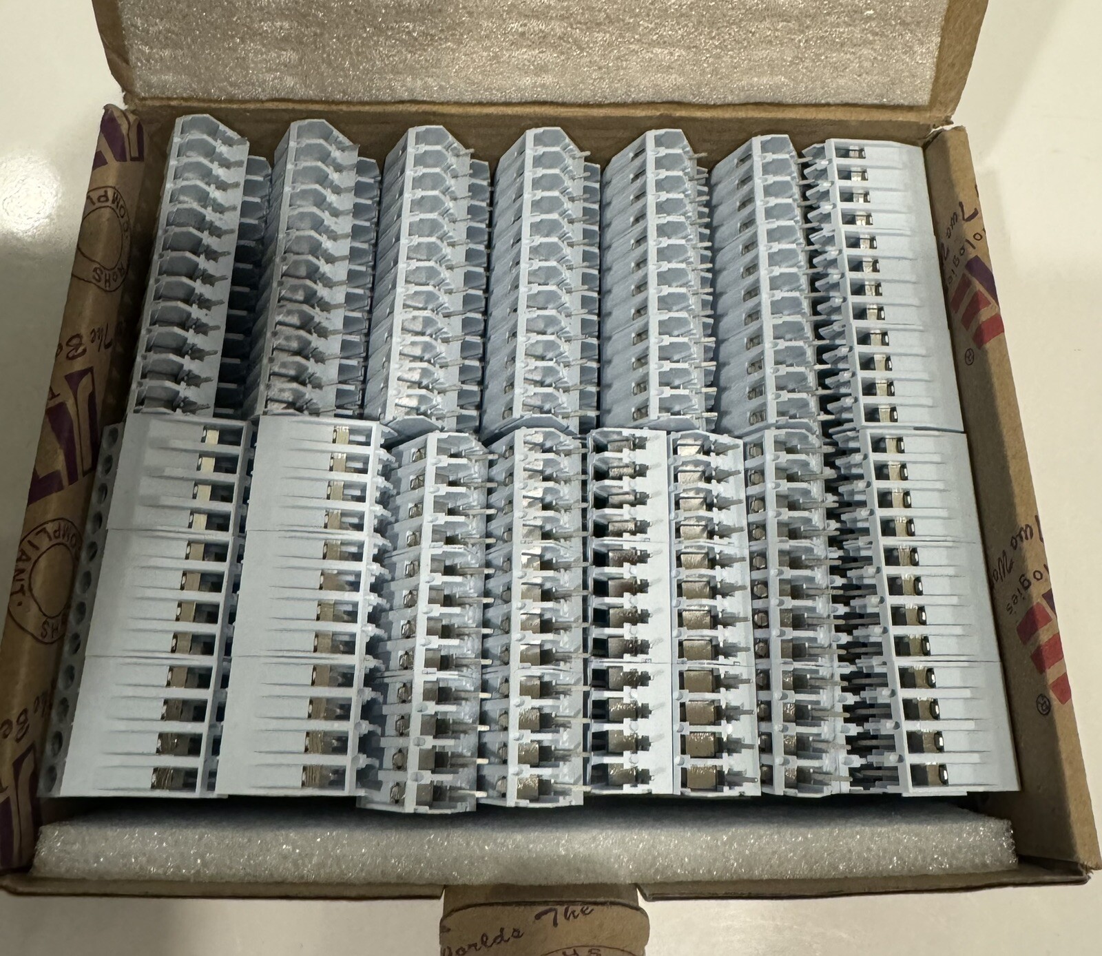 Jite JTB710-00-2-12-0 Terminal Block 40 PACK NEW! FREE SHIPPING!