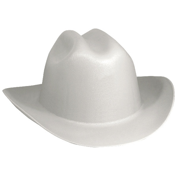 Smith & Wesson 19500KC White Cowboy Western HardHat 4Pt Ratchet Suspension