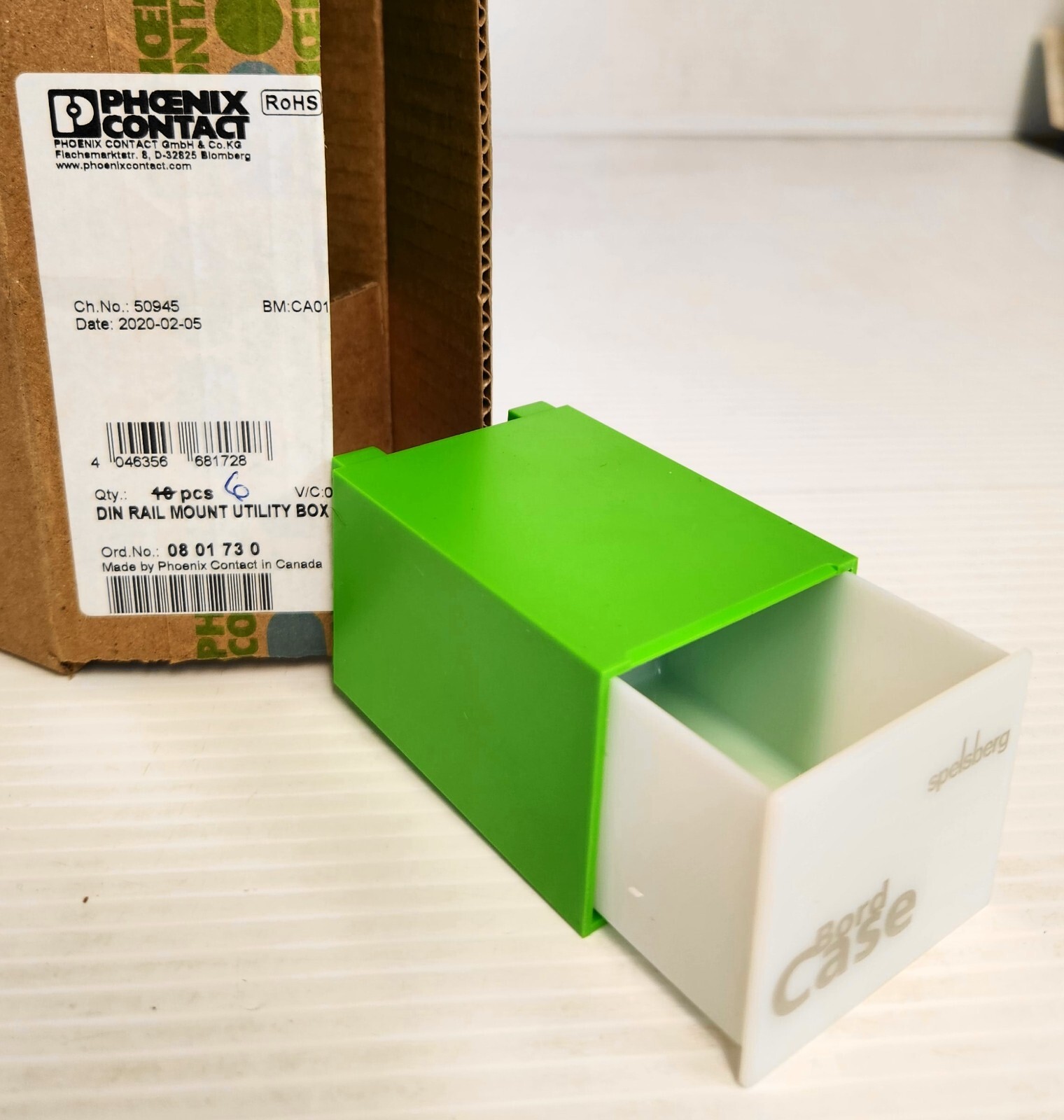 Phoenix Contact 50945 DIN Rail Mount Utility Box