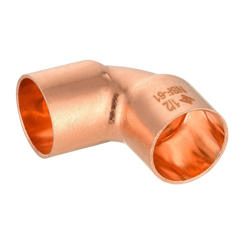 Pro 50 Pack EFIELD 1/2″ C X C 90 Degree Elbow , Copper Solder Fittings, No Lead