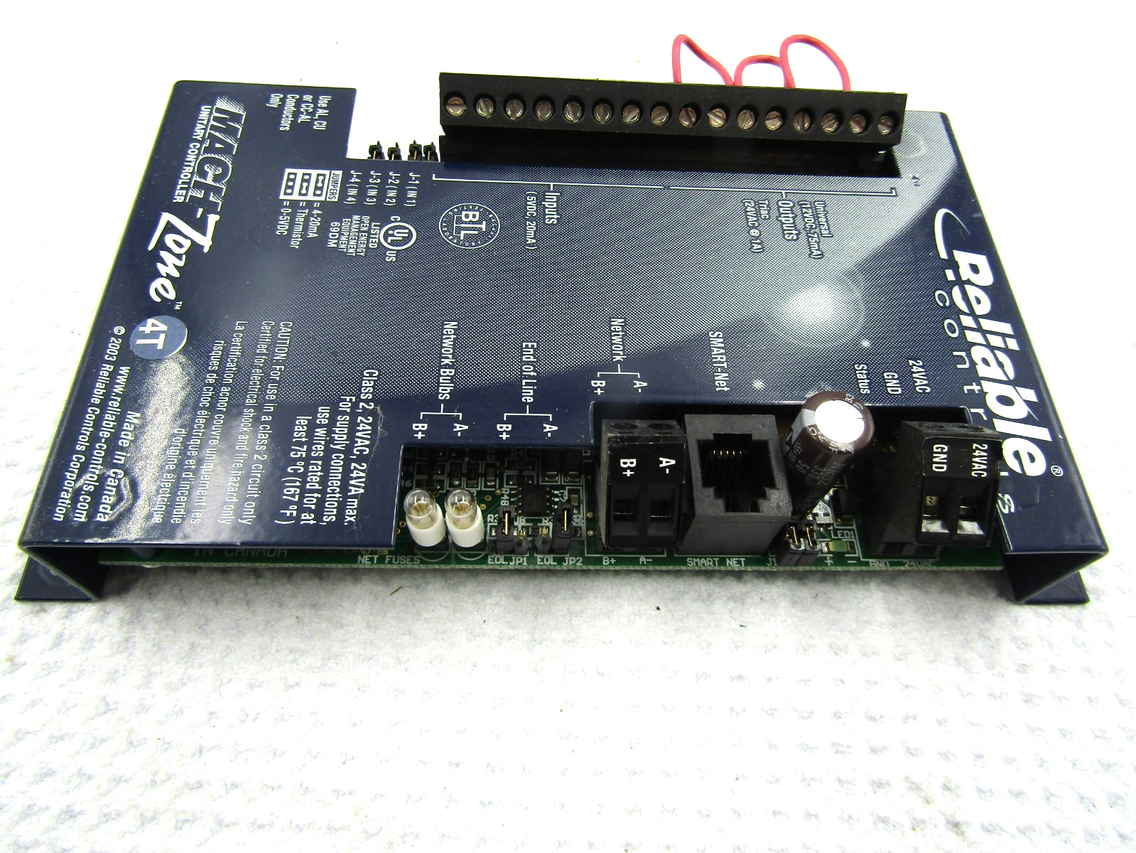 Reliable Controls – Mach-Zone 4T controller