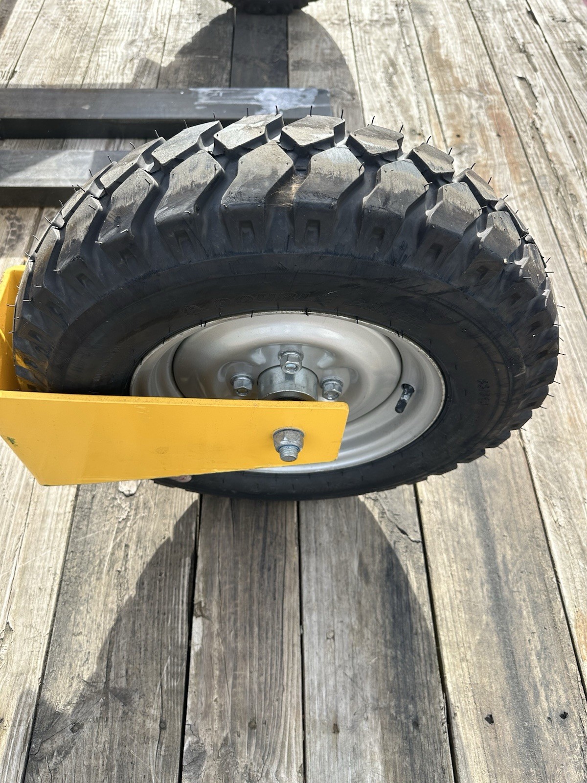 Off Road Varies Pallet Jack, All Terrain, 2700 Used In Good Condition.