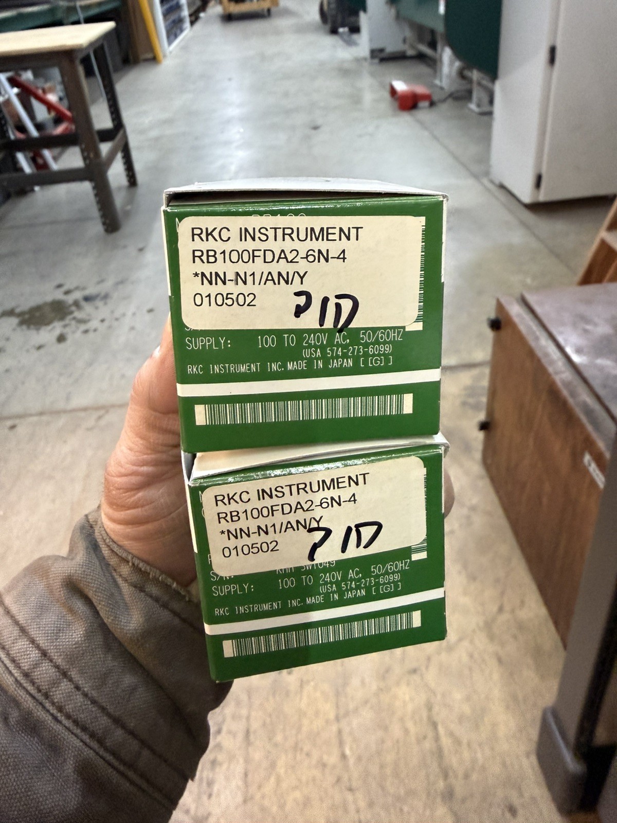 rkc instrument rb100fda2-6n-4 temperature controller
