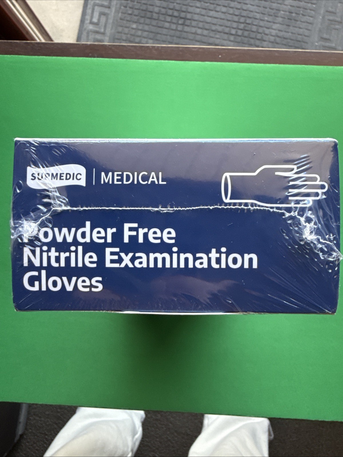 Supmedic Medical Nitrile Exam Gloves Latex-Free Powder-Free Size Large New Box