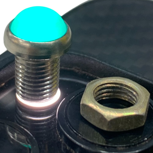 Dialco 514-0512-0622-1 Panel Mount Indicator Cap Screw Green Jewel Pilot Light