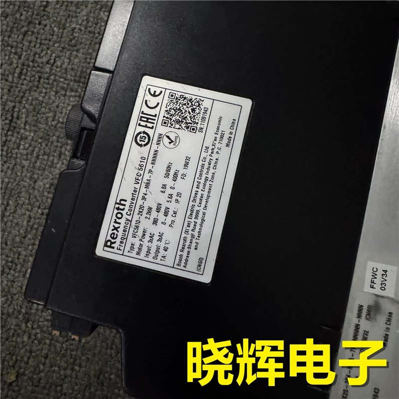 1pcs Used inverter VFC5610-2K20-3P4-MNA-7P-NNNNN-NNNN 2.2KW 380V