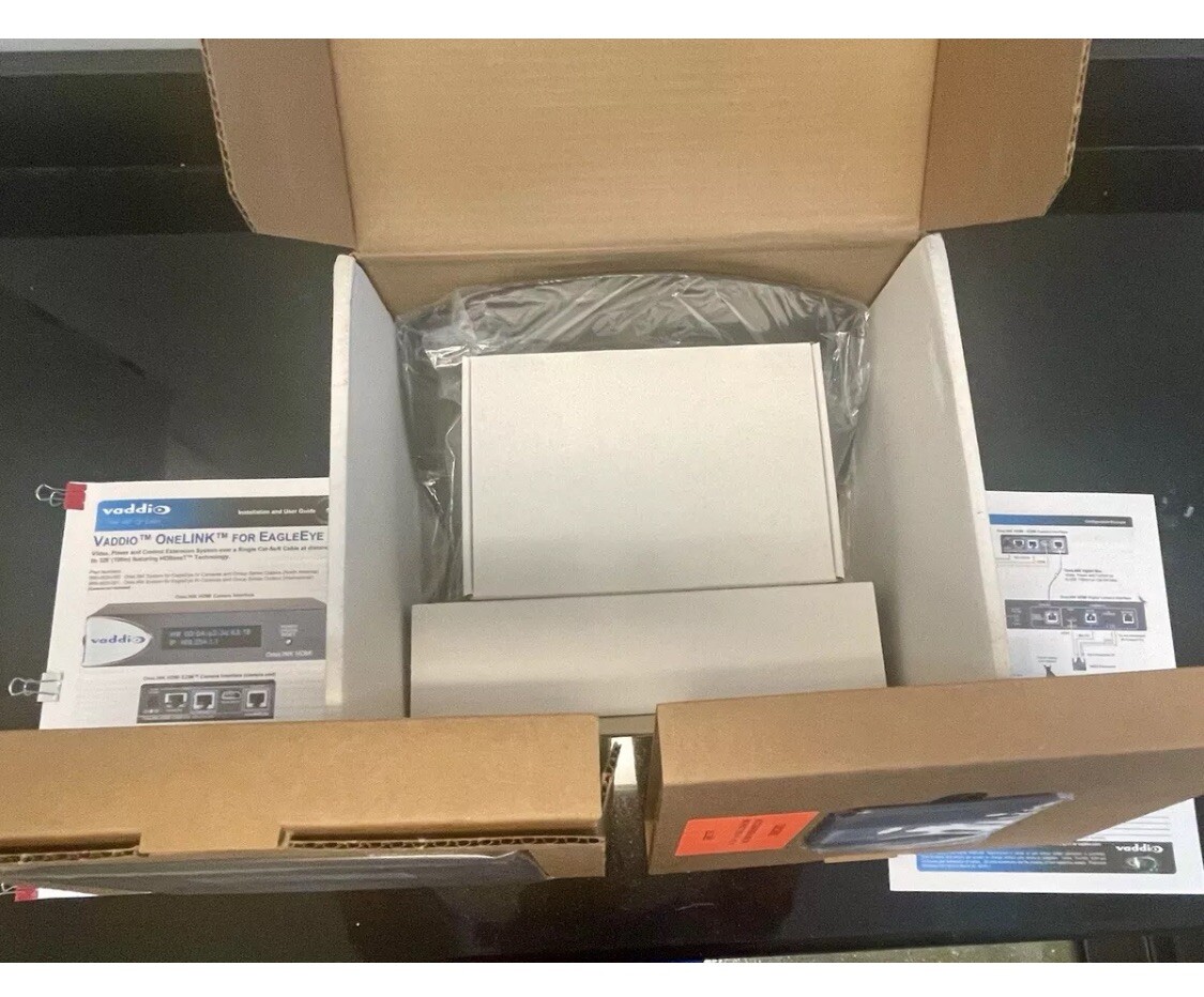 NEW Vaddio 999-9520-000 Codec Kit for OneLINK System For Polycom EagleEye Camera
