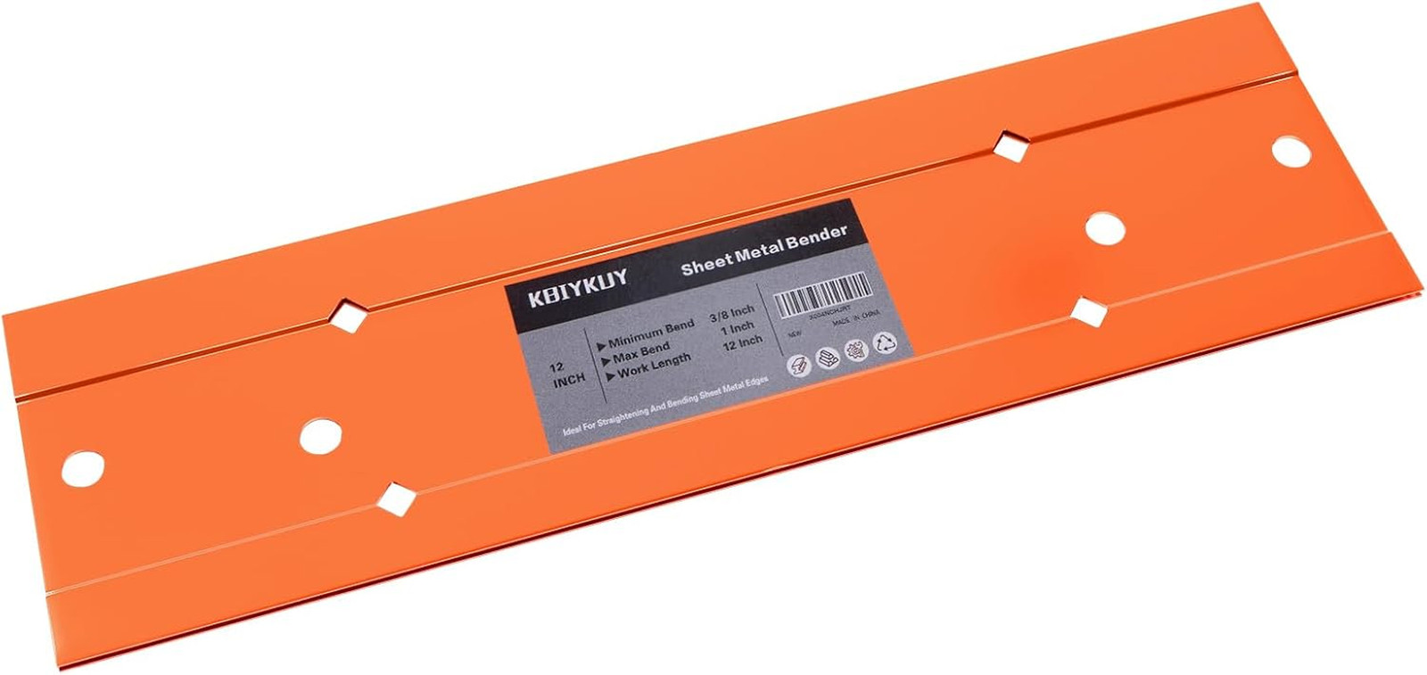Sheet Metal Bender Folding Tool, 12 Inch Hand Seamer for HVAC Ductwork, Roofing