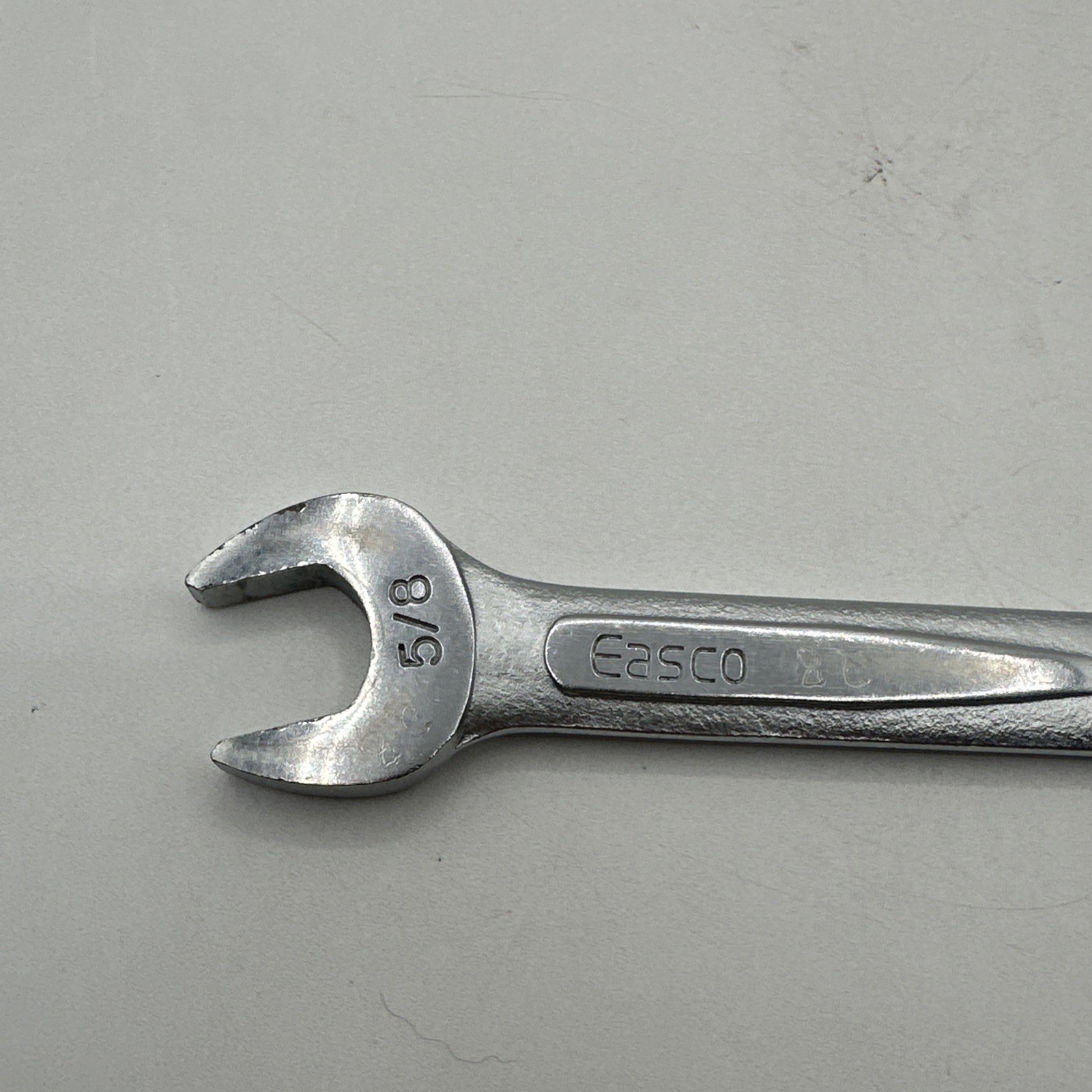 EASCO 61 120 5/8″ x 9/16″ SAE Double Open End Wrench Made in USA