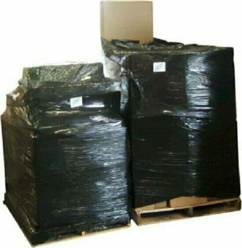 18” x 1500′ 80 Ga 1 Roll Pallet Wrap Stretch Film Hand Shrink Wrap 1500FT Black