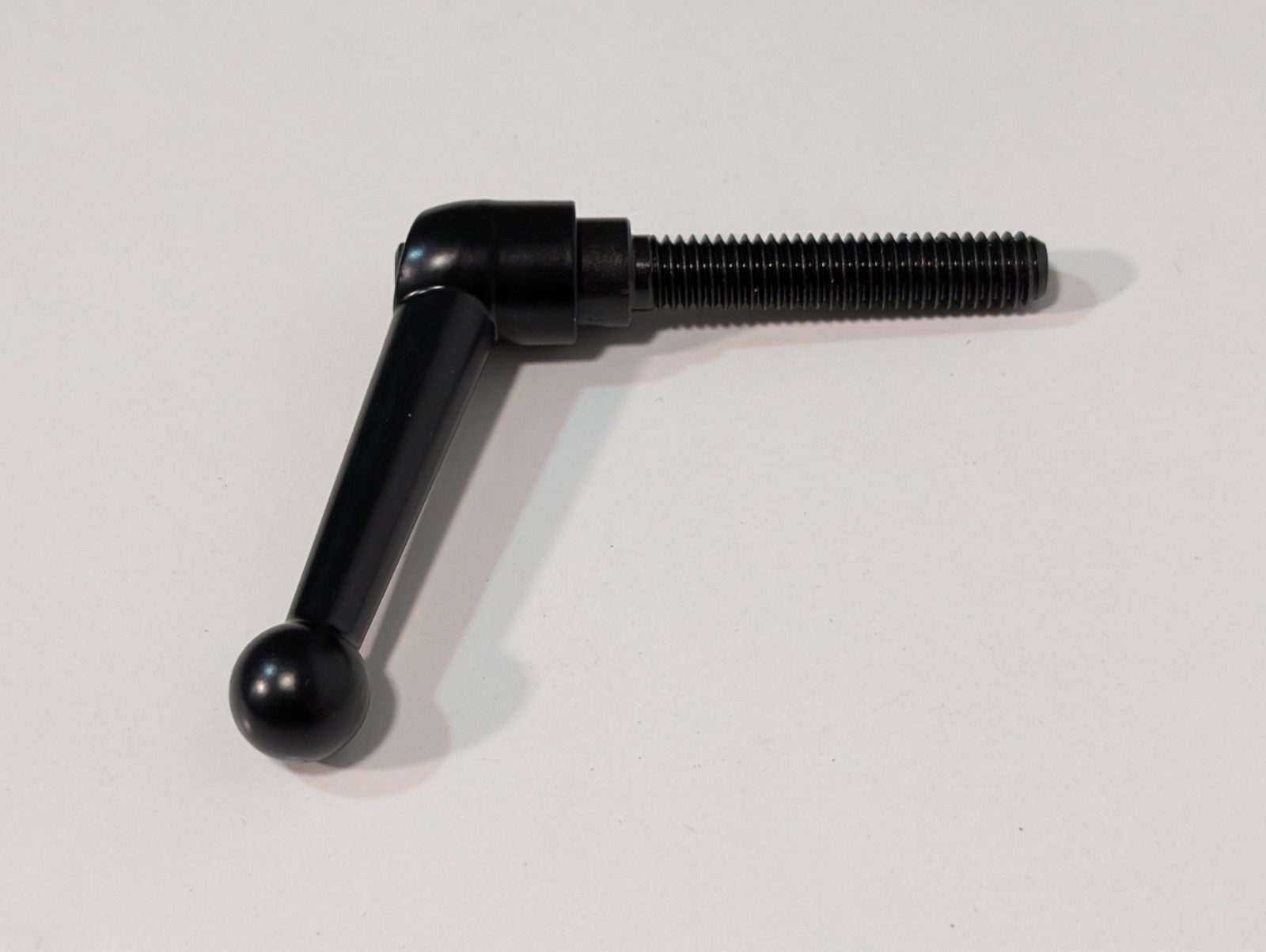 Lot of 7 KIPP K0123.0AE1X15, KHB-280, KHB-64 adjustable ball handles as shown