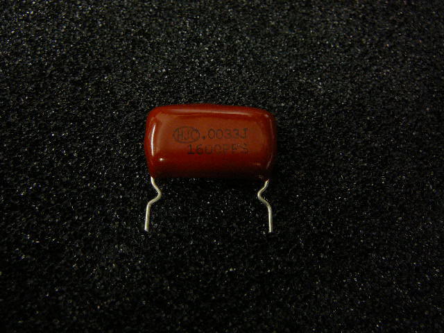 Metallized Polyproylene Cap .0033uf 1600V 5% Tol Type PPS **NEW** Qty.1