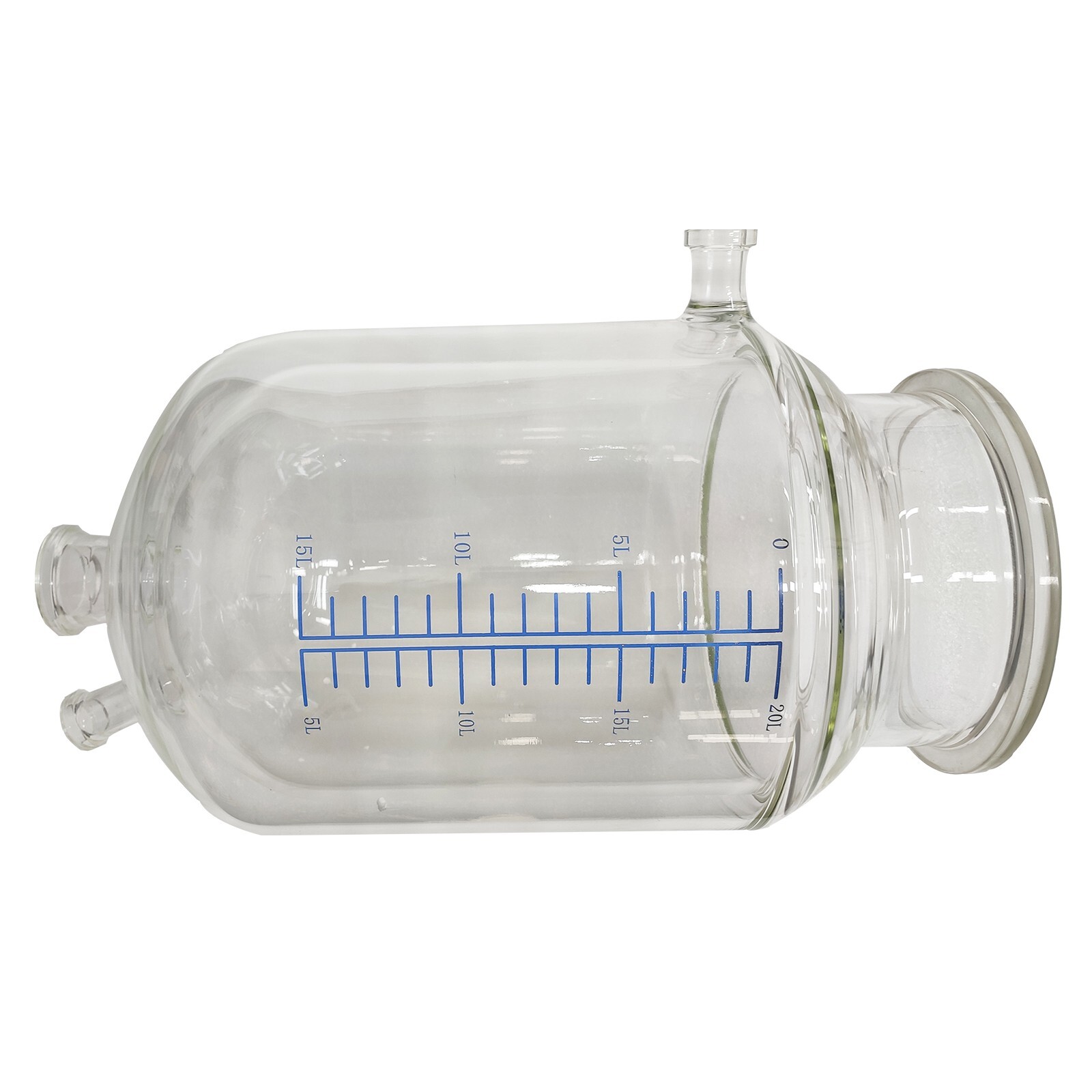 20L Jacketed Glass Reactor Jacketed Reactor 110V Jacketed Pilot Plant Reactors L