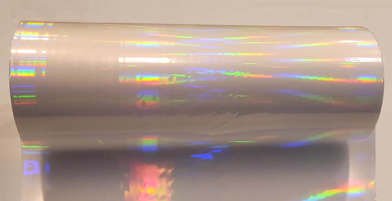 1.6mil Clear Rainbow Holographic Laminating Roll Film 12.75″ x 1000′, 1″ Core