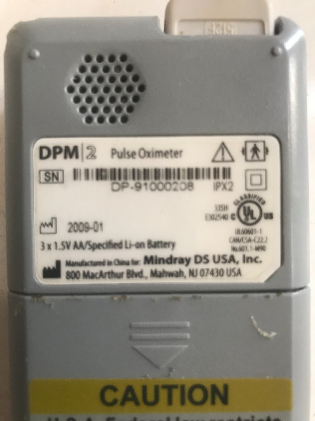 MINDRAY DPM2 PULSE OXIMETER