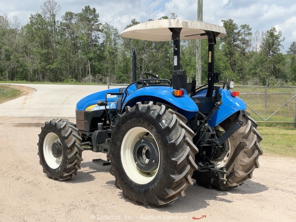 2013 New Holland TD5040 4WD Diesel Tractor MFWD Utility Ag Farm 88HP PTO bidadoo