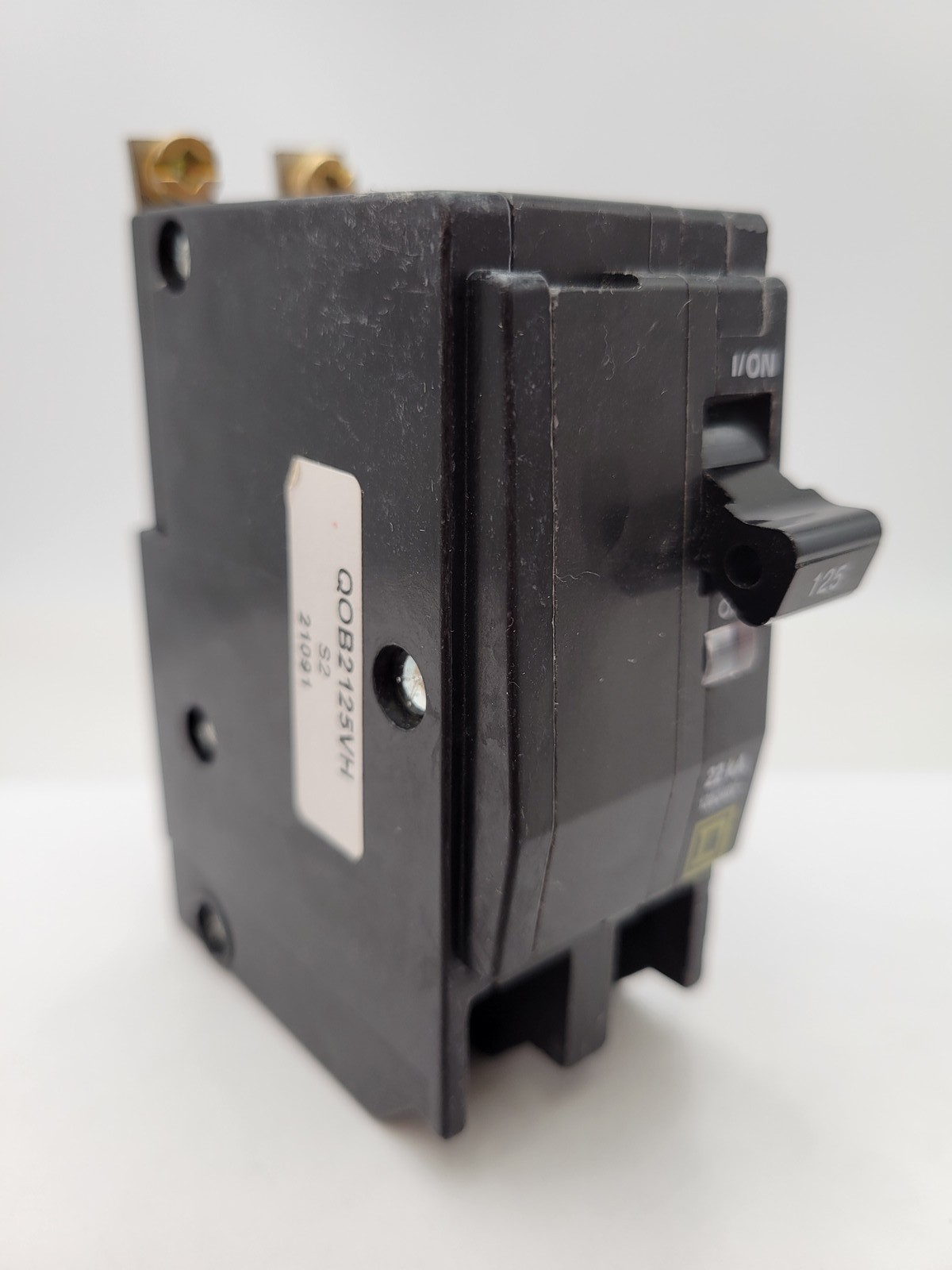 Square D QOB2125VH Bolt-On Circuit Breaker 125A 120/240V 2P 1PH QOB 22kA