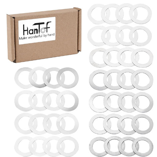 1/2 x 28 Barrel Shim Kit for Muzzle Brake Alignment Set .223/5.56mm (44 Pack, 11