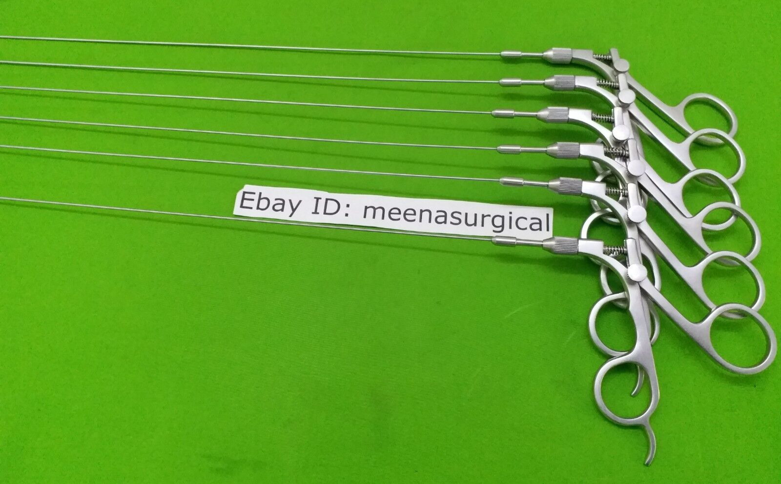 6pc Hysteroscopy Semi Regid Scissor 5FR 40cm Laparoscopic Surgical Instruments