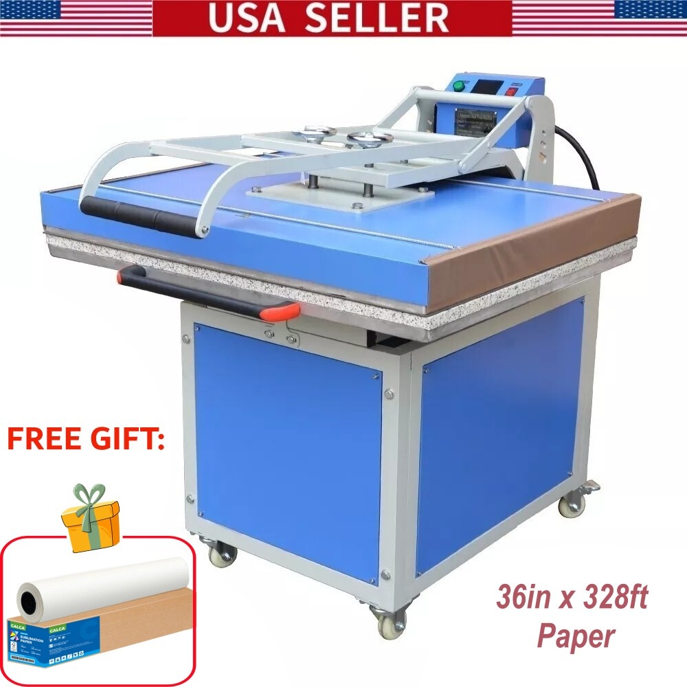 PICK-UP 31inx 39in Large Format Manual Operation Transfer Heat Press Machine