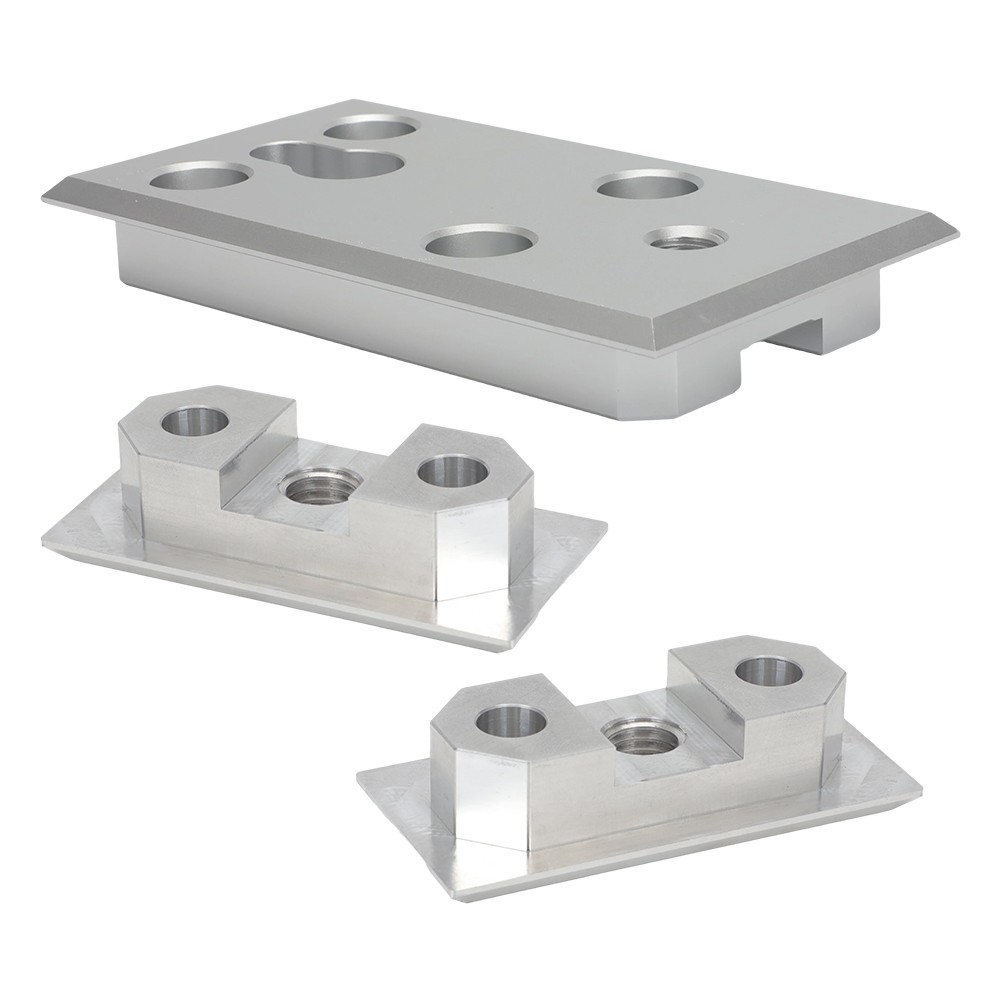3PCS Floor Mount Plates for Stryker Ferno Ambulance Stretcher Fastening System