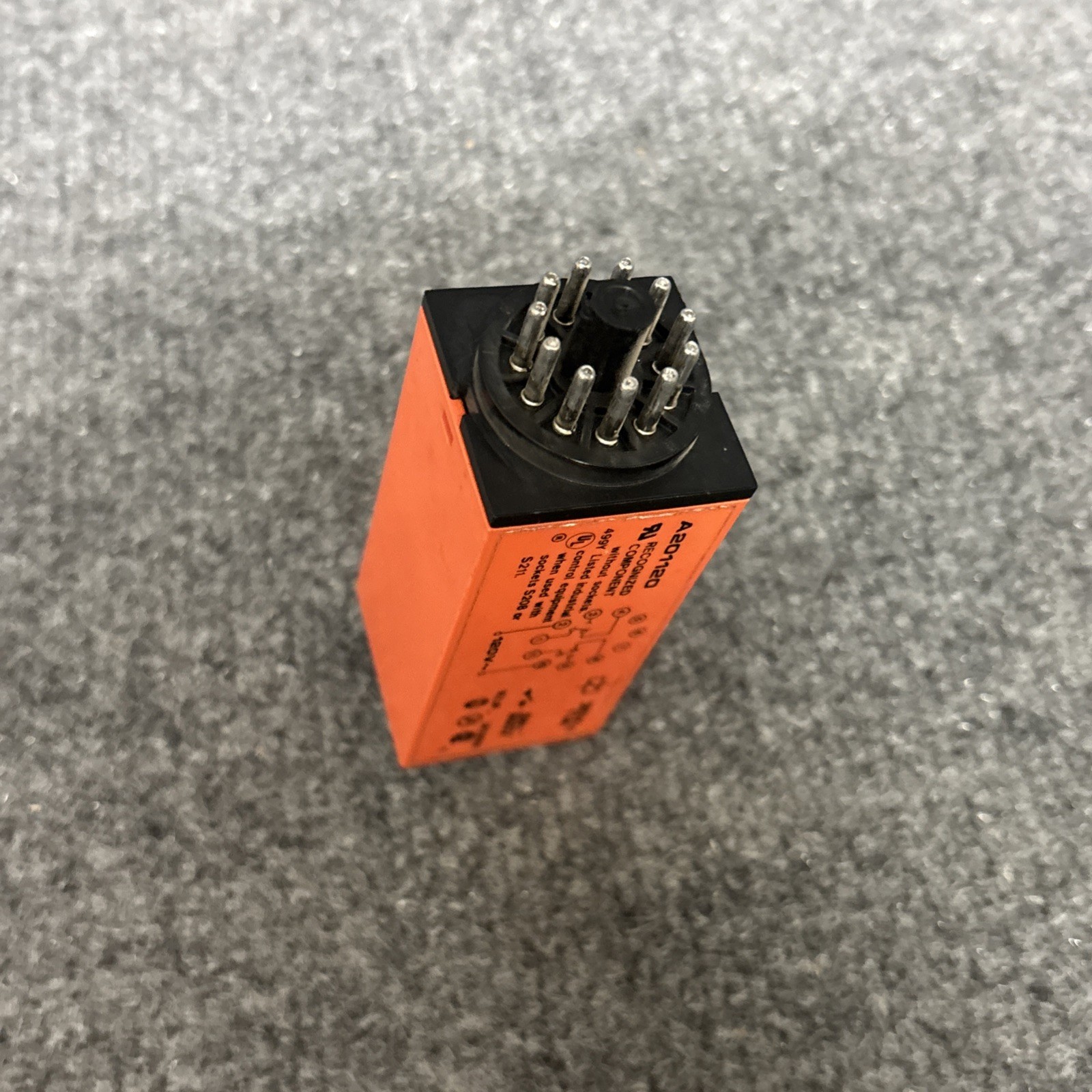 Scantimer A201120 Timer Relay Unit 120V 5A Used